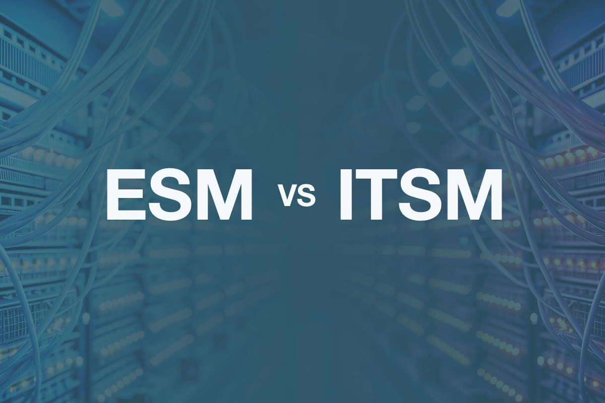 ESM vs. ITSM: Differences and Similarities